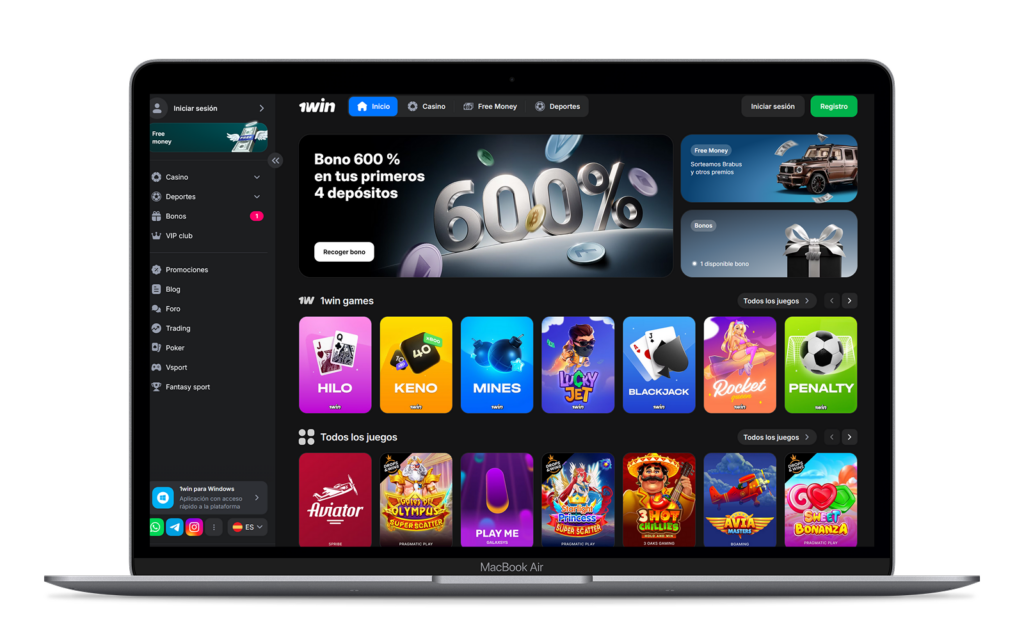 Plataforma de apuestas online 1Win disponible en Venezuela
